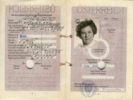 1967 Osztrák útlevél