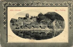 Ada Kaleh; vár, kiadja Mamuth Hassan / castle (EK)