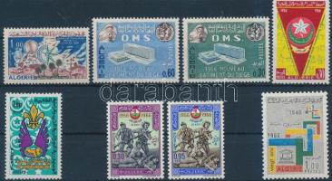 1966 4 klf bélyeg, 2 klf sor Mi 451,454-459,463