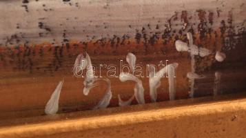 Bánfi jelzéssel: Szentendre. Olaj, karton, jelzett, keretben, 30×23 cm