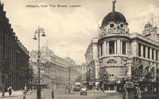 London, Aldwych, theatre, automobiles