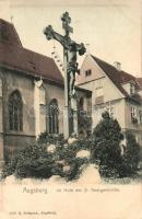 Augsburg, Im Hofe der St. Georgenkirche / church courtyard