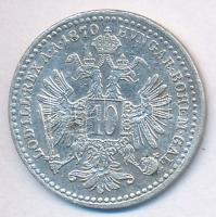 Ausztria 1870. 10kr Ag "Ferenc József" T:2,2-
Austria 1870. 10 Kreuzer Ag "Franz Jos...