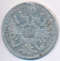 Ausztria 1868. 20kr Ag "Ferenc József" T:2- karc
Austria 1868. 20 Kreuzer Ag "Franz ...