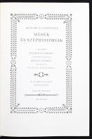 Jean de La Fontaine. Bp., 1980, Magyar Helikon. Kiadói enyhén kopott nylkötésben, számozott (324.) b...