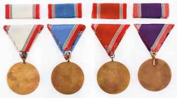 ~1970. "A Haza Fegyveres Szolgálatában" 15 + 20 + 25 + 30 év után, mindegyik kitüntetés me...