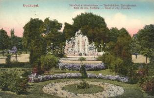 Budapest XIV. Városliget, szökőkút