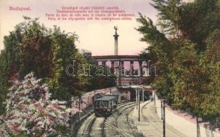 Budapest XIV. Városliget, földalatti vasút