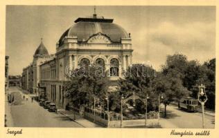 Szeged, Hungária szálló, villamos