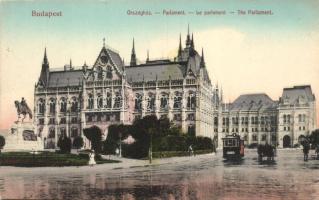 Budapest V. Országház, villamos (EK)