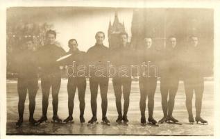 1926 Gyorskorcsolya bajnokság a Városliget jegén / speed skating championship in Budapest, photo