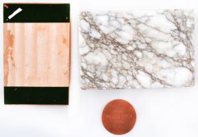 1955. "Felszabadulásunk emlékére - B.M. üdültetési osztályon végzett jó munkáért" plakett ...