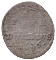 1696KB Duarius Ag "I. Lipót" (0.45g) T:2-,3 Huszár: 1499., Unger II.: 1104.a