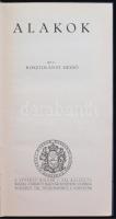Kosztolányi Dezső: Alakok. A képeket Molnár C. Pál rajzolta. Bp., 1929, Kir. Magy. Egyetemi ny. 144 ...