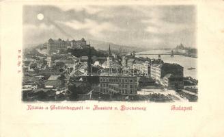 Budapest I. Kilátás a Gellérthegyről