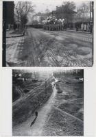 cca  1931 Budapest, Zugló, bolgár kertészet különböző évszakokban, Kinszki Imre (1901-1945) hagyaték...