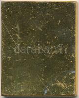 1976. "Spartacus turisták - II. Rákóczi Ferenc jubileumi emléktúrák" aranyozott fém plaket...