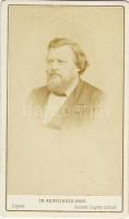 1870 Régi fénykép: Karl Vogt zoológus természetkutató, a materializmus német előharcosa