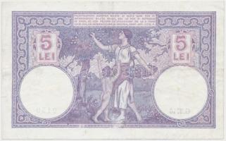 Románia 1920. 5L T:III
Romania 1920. 5 Lei C:F