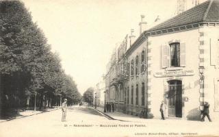 Remiremont, Boulevard Thiers, Post telegraph and telephone building