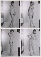 cca 1975 db Háziasszony két bevásárlás között, 9 db finoman erotikus fénykép, 9x13 cm /
cca 1975 9 ...