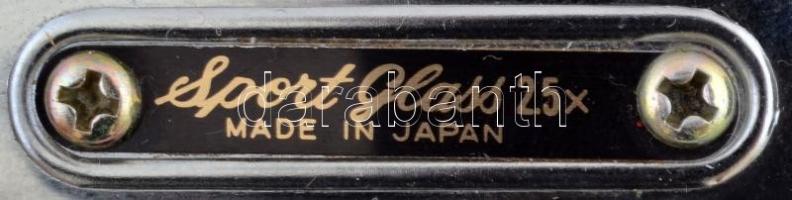 Színházi látcső, jelzett (Sport Glass 2,5×), tok nélkül, 11×6 cm