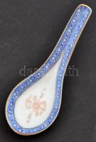 13 db kínai jelzett kanál, hibátlanok, h:13 cm