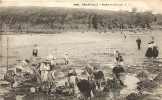 Granville, Peche au Lancon / fishing