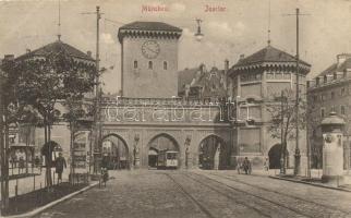 München, Isartor / gate, tram