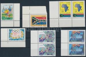 1998-2001 Sport 2 stamp, 2 sets in pairs, 1998-2001 Sport 2 klf bélyeg, 2 klf sor párokban