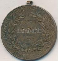 1920. "Magyar Athletikai Szövetség Verseny Díja" Br díjérem füllel (35mm) T:2-