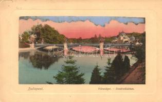 Budapest XIV. Városliget, híd (EK)