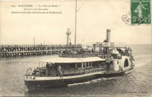 Saint-Nazaire, La Ville de Nantes steamship (EK)