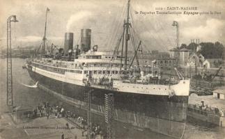 Saint-Nazaire, Espagne steamship