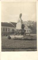 1927 Bóly, Németboly; Hősök szobra, photo