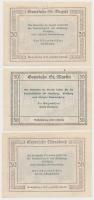 Ausztria / Donautal 1920. 6db klf szükségpénz + Gmunden 1920. 10h + 20h + 50h T:I-,II,III
Austria /...