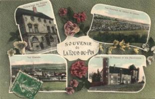 La Tour-du-Pin, castle, observatory, floral