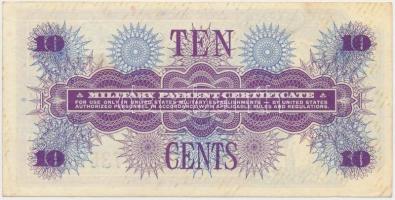 Amerikai Egyesült Államok / Katonai kiadás 1968-1969. 10c T:I-
USA / Military Payment Certificate 1...
