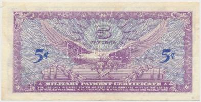 Amerikai Egyesült Államok / Katonai kiadás 1969-1973. 5c T:III részben restaurált
USA / Military Pa...