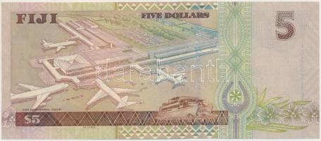 Fidzsi-szigetek 2002. 5$ T:I-
Fiji 2002. 5 Dollars C:AU