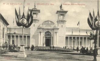 1910 Brussels, Bruxelles; Exposition, Palace of French Colonies (Rb)