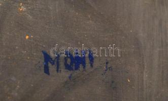 Mohi jelzéssel: Férfi portré. Olaj, farost, 43×33 cm