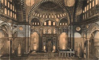 Constantinople, Interior of the Suleimanie mosque (EK)