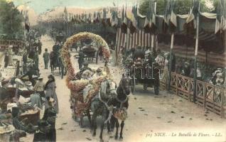 Nice, Bataille de Fleurs / battle of flowers, parade (EK)