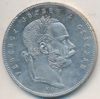 1869KB 1Ft Ag "Ferenc József / Angyalos címer" Körmöcbánya T:2,2- kis ph.
Hungary 1869KB ...