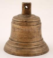 Régi bronz csengő / Bronze bell 9 cm