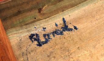 Zórád jelzéssel: Szivarozó. Vegyes technika, farost, keretben, 49×38 cm