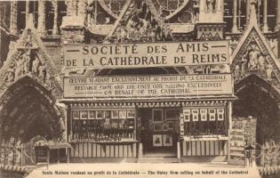 Reims, Society of the Friends of the Cathedral, religious selling firm in the Cathedral
