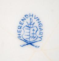 Herendi Eton mintás tányér (2db), kézzel festett, jelzett, hibátlan, d:25 cm