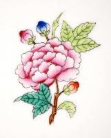 Herendi Eton mintás tányér (2db), kézzel festett, jelzett, hibátlan, d:25 cm